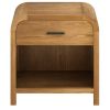 BOWMAN-1 DRWR ACCENT TABLE-NATURAL