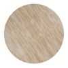 GODIVA-DINING TABLE-IVORY STONE