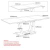 FORNA-EXTENSION DINING TABLE-NATURAL