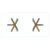 STARK-DINING TABLE-AGED GOLD
