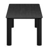 SANGRA-79" DINING TABLE-BLACK
