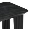 SANGRA-59" DINING TABLE-BLACK