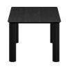 SANGRA-59" DINING TABLE-BLACK