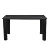SANGRA-59" DINING TABLE-BLACK