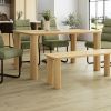 SANGRA-59" DINING TABLE-NATURAL