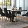 ECLIPSE-EXTENSION DINING TABLE-BLACK