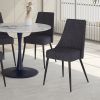 KODA-SIDE CHAIR FABRIC-CHARCOAL