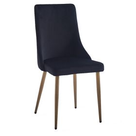 CARMILLA-SIDE CHAIR-BLACK