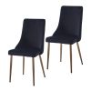 CARMILLA-SIDE CHAIR-BLACK