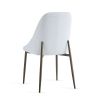 CLEO-SIDE CHAIR-WHITE