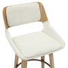 HUDSON-26' COUNTER STOOL-BEIGE FABRIC