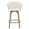 TULA-26'' COUNTER STOOL-BEIGE