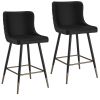 XANDER-26'' COUNTER STOOL-BLACK