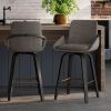 PARKER-26' COUNTER STOOL-CHARCOAL