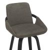 PARKER-26' COUNTER STOOL-CHARCOAL