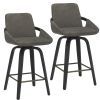 PARKER-26' COUNTER STOOL-CHARCOAL