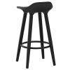 TREX-26" COUNTER STOOL-BLACK