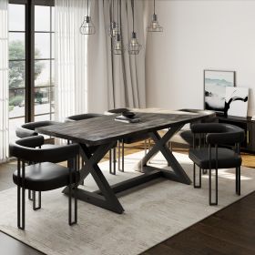 ZAX GY_SCARLET BK-7PC DINING SET