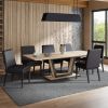 FORNA NAT_CORTEZ BLK_BK-7PC DINING SET