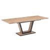 FORNA NAT_CORTEZ BLK_BK-7PC DINING SET