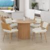 TOVAS NAT_HUDSON BG-5PC DINING SET