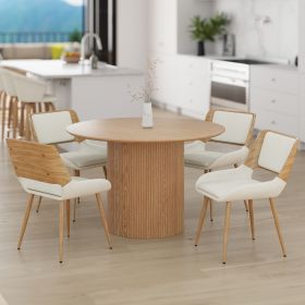 TOVAS NAT_HUDSON BG-5PC DINING SET