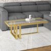 PAXTON-COFFEE TABLE-GOLD