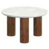 JILSA-COFFEE TABLE-WALNUT