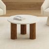 JILSA-COFFEE TABLE-WALNUT