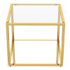 CASINI-COFFEE TABLE LARGE-GOLD