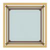 CASINI-COFFEE TABLE LARGE-GOLD