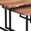 JIVIN-2PC COFFEE TABLE SET-NATURAL