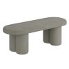 AZORO-BENCH-WARM GREY