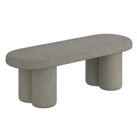 AZORO-BENCH-WARM GREY