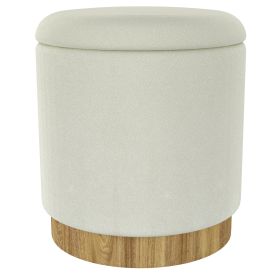 ALYA-STORAGE OTTOMAN-WHITE