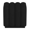 RIGEL-SMALL OTTOMAN-BLACK