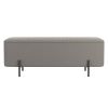 ERZO-STORAGE OTTOMAN-WARM GREY