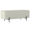 ERZO-STORAGE OTTOMAN-WHITE