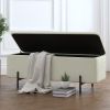 ERZO-STORAGE OTTOMAN-WHITE