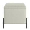 ERZO-STORAGE OTTOMAN-WHITE