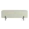 ERZO-STORAGE OTTOMAN-WHITE