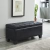 WINSTON-STORAGE OTTOMAN-BLACK