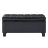 WINSTON-STORAGE OTTOMAN-BLACK