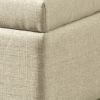 HARPER-STORAGE OTTOMAN-BEIGE