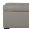 HARPER-STORAGE OTTOMAN-LIGHT GREY