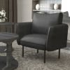 RYKER-ACCENT CHAIR-GREY