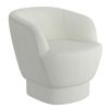 CUDDLE-ACCENT CHAIR-WHITE