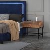 OJAS-ACCENT TABLE-NATURAL BURNT