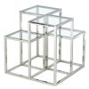 CASINI-ACCENT TABLE-SILVER