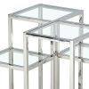 CASINI-ACCENT TABLE-SILVER